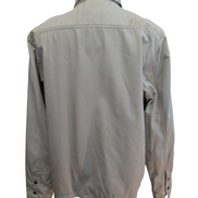 Blouson Billabong Homme L Crème Veste Harrington Coton Vintage Logo Brodé Dos