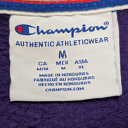 Sweat Champion Grand Logo Sérigraphié Violet Taille M