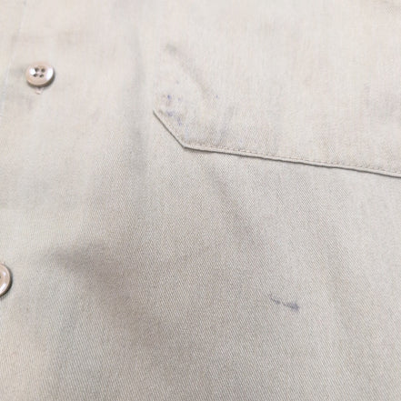 Chemise Dickies Beige M Workwear Vintage Poche Stylo