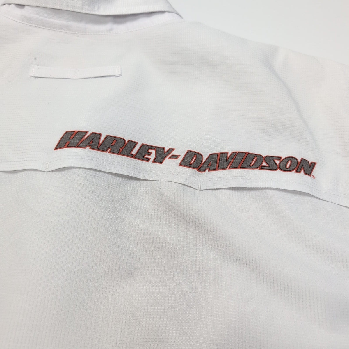 Harley Davidson Chemise Blanche Manches Longues Homme Taille L Ventilée
