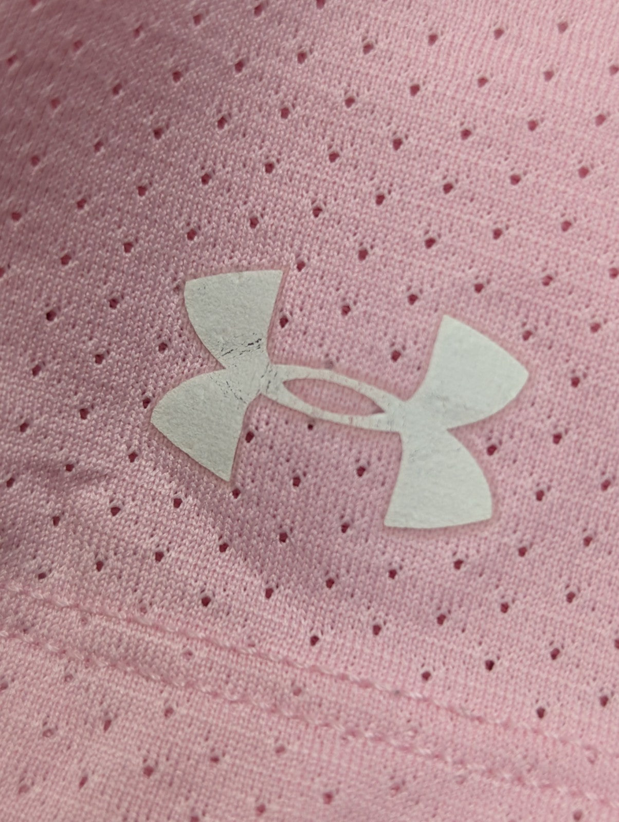 Short Under Armour Textile Perforé Rose - Femme Taille M