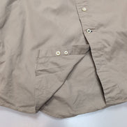 Chemise Nautica XL Voyage Marron 100% Coton Une Poche Logo Brodé