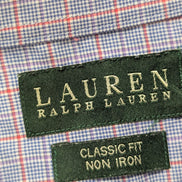 Chemise Lauren Ralph Lauren sans logo bleu à carreaux taille L #22ch
