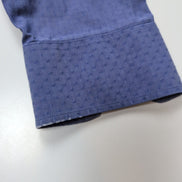 Chemise Tommy Hilfiger Homme Taille M/L Bleue Stretch Coton Micro Motif