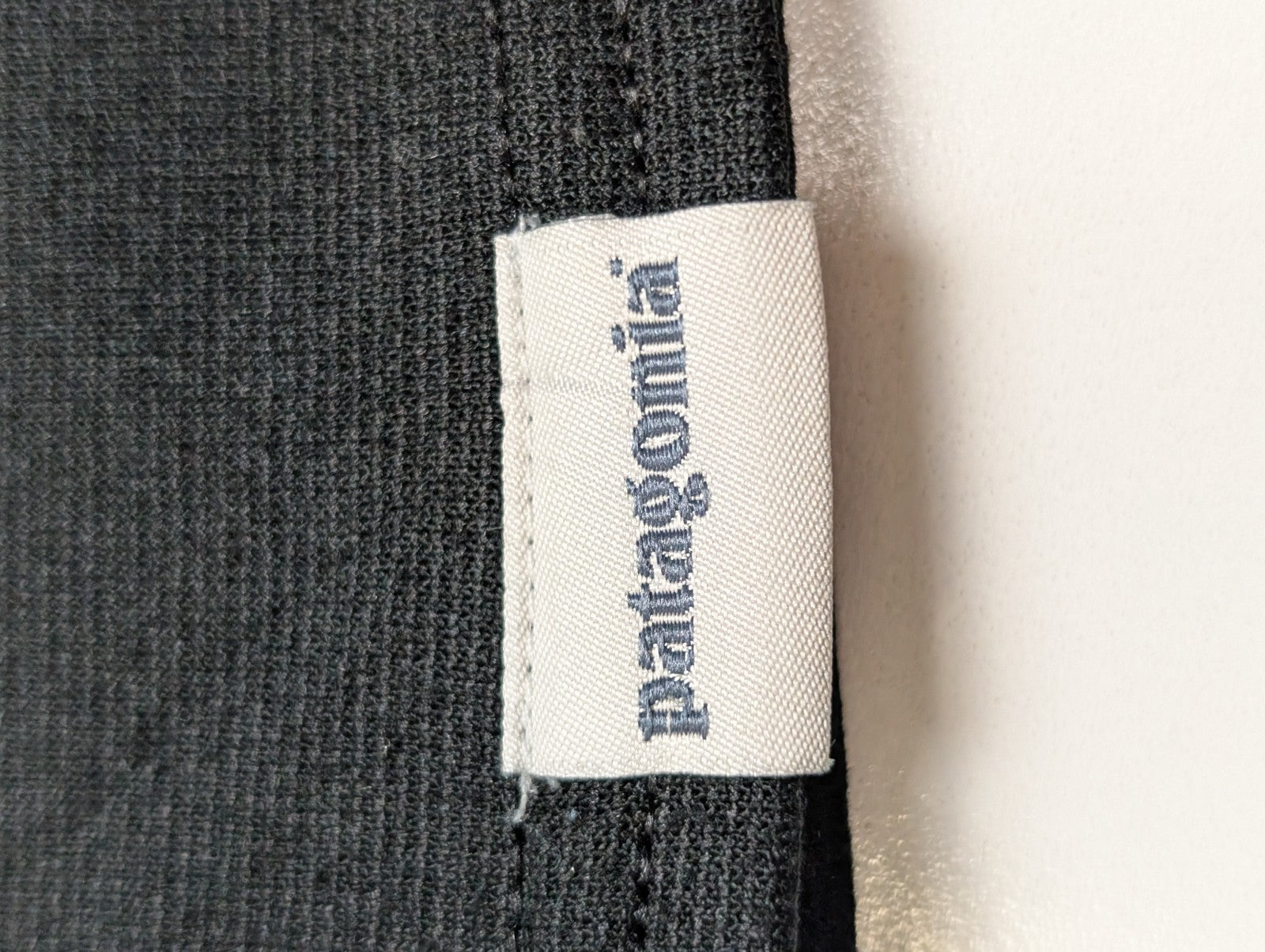 Sweat Patagonia Femme Polartec Noir Col Zippé - Taille M