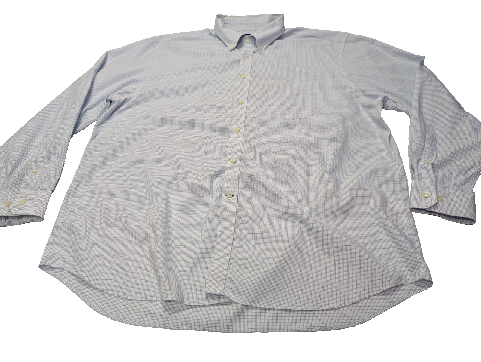 Chemoise Nautica bleu petits carreaux taille XXL #131msch
