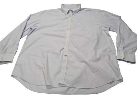 Chemoise Nautica bleu petits carreaux taille XXL #131msch