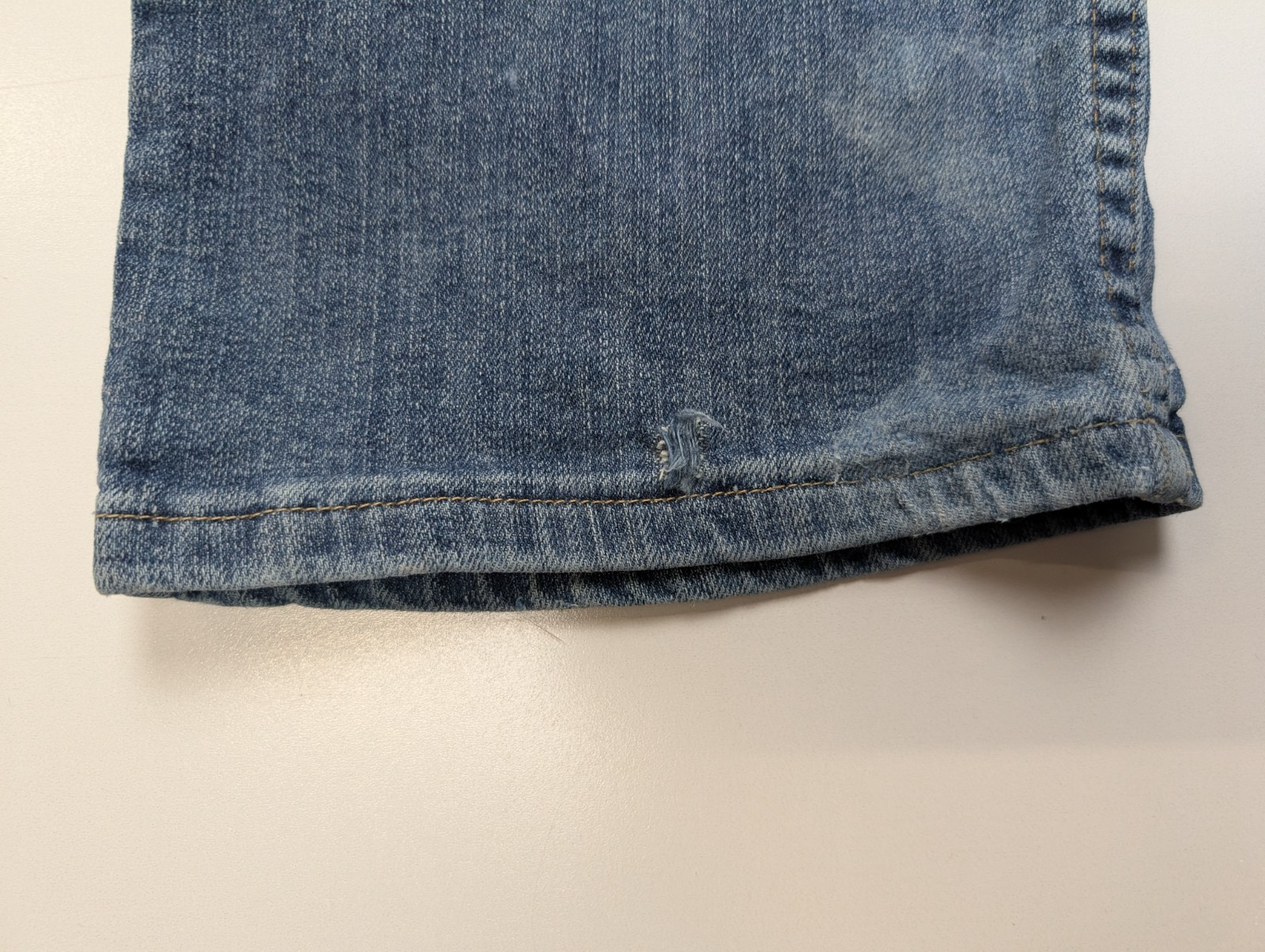 Jean Wrangler Homme Bleu Stretch W30 L34 Vintage Original Denim
