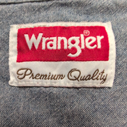 Chemise Wrangler Manches Courtes Effet Jean bleu Taille 3XL