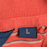 Polo manches courtes Polo Ralph Lauren Golf L rose rayures coton logo marine
