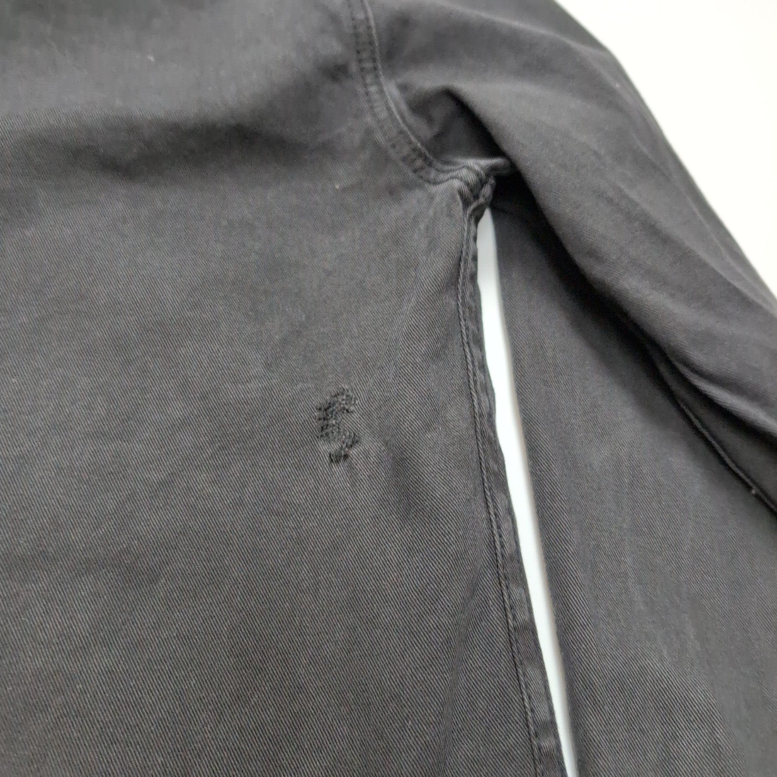 Chemise Jack & Jones Vintage Western Noir Style Vintage Jean Fin Taille S