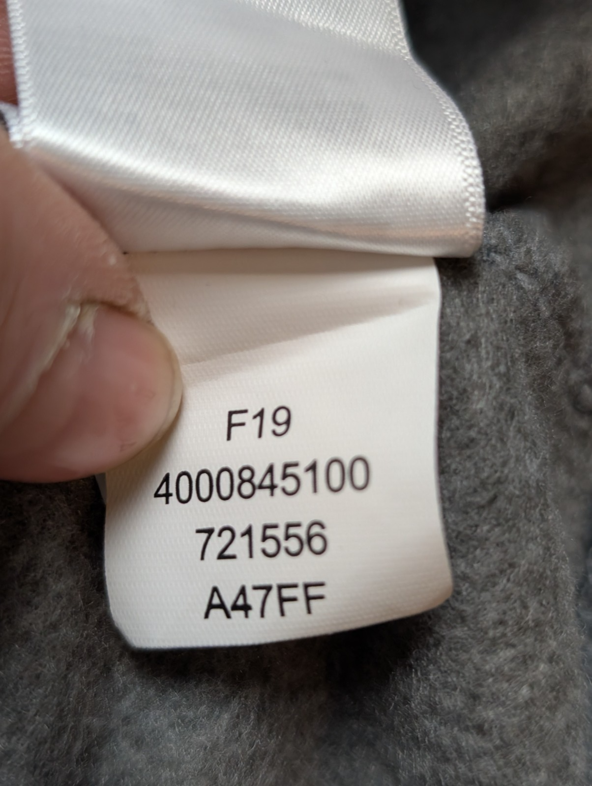 The North Face Sweat Capuche Gris Homme 3XL - Broderies Diamond Spring & Wanzek
