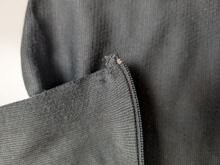 Polo Patagonia Capilene Noir Col Zippé - Homme Taille L
