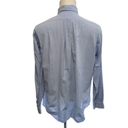 Chemise Ralph Lauren L Custom Fit Carreaux Bleu Logo Rose Button Down Shirt