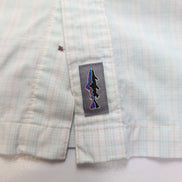 Chemise Patagonia XL Vert Carreaux Coton Organique Manches courtes
