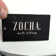 Robe ZOCHA M Grise Manches 3/4 Stretch Neuve Étiquette