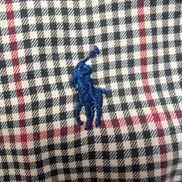 Chemise Ralph Lauren Blake L/XL Camel Noir Rouge Flanelle Button Down Shirt