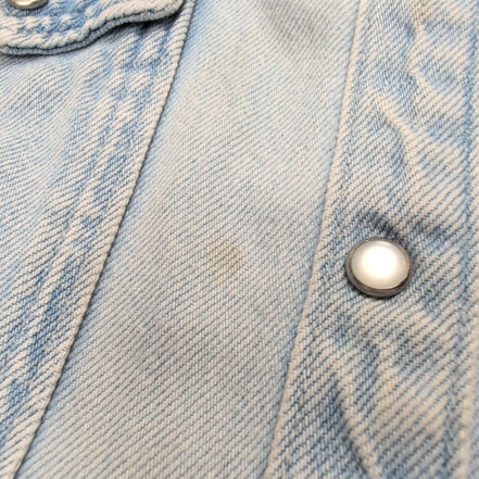 Chemise Levi's Made in Sri Lanka Femme S Western Jean Bleu Vintage