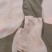 Chemise Hawaïenne NO BOUNDARIES Rose & Marron Carreaux Ondulés - Taille S