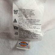 Dickies Chemise Blanche Manches Courtes Boston University Homme M L