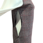 Robe Select 40 Pied-de-Poule Manches Longues Neuve Étiquette
