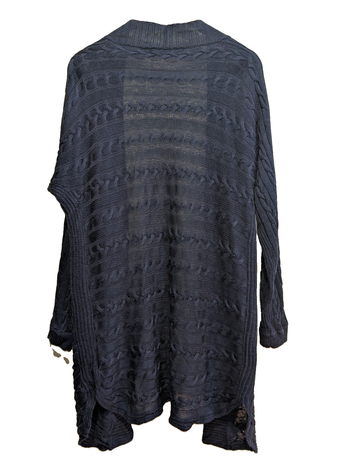 Gilet cardigan femme LAUREN Ralph Lauren long bleu marine ajouré taille M
