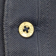 Polo manches courtes Polo Ralph Lauren Golf L bleu marine rayures coton Pima
