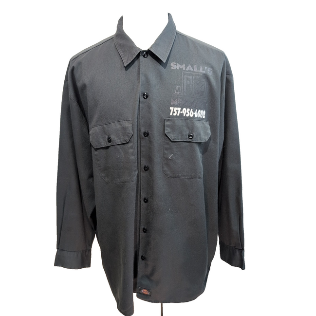 Chemise Dickies 2XL Anthracite Flocage Small's Minimart USA Workwear