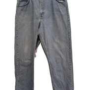 Jean Wrangler Homme Vintage Bleu Clair W38 L34 Denim Pantalon Coupe Droite Chic