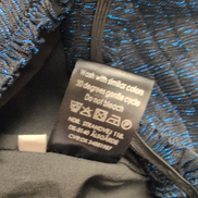 Mini Jupe Neo Noir Femme T34 Bleu Brillante Stretch Neuve Étiquette