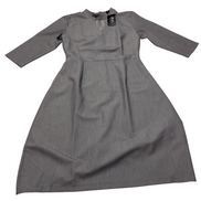 Robe ZOCHA M Grise Manches 3/4 Stretch Neuve Étiquette
