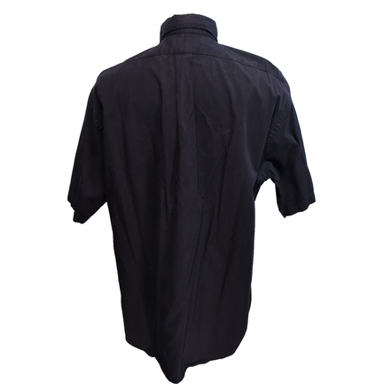 Chemise Ralph Lauren Blake L Violet Foncé Manches Courtes Logo Rouge