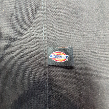 Chemise Dickies noire unie manches courtes taille L homme 2 poches