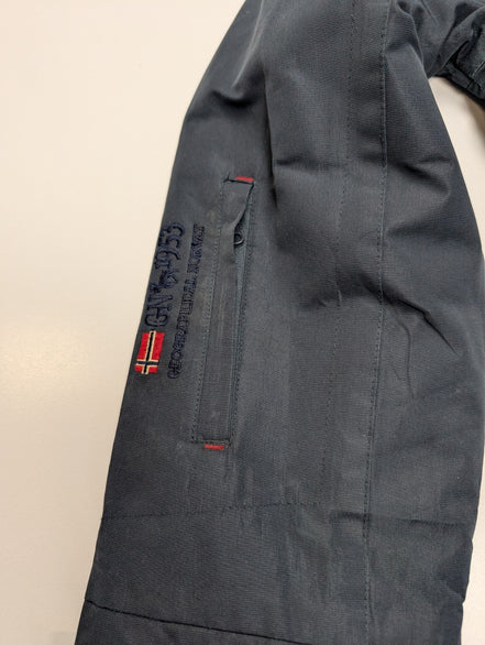Manteau Imperméable Geographical Norway Bleu Marine Taille S (12 ans) Parka 🧥