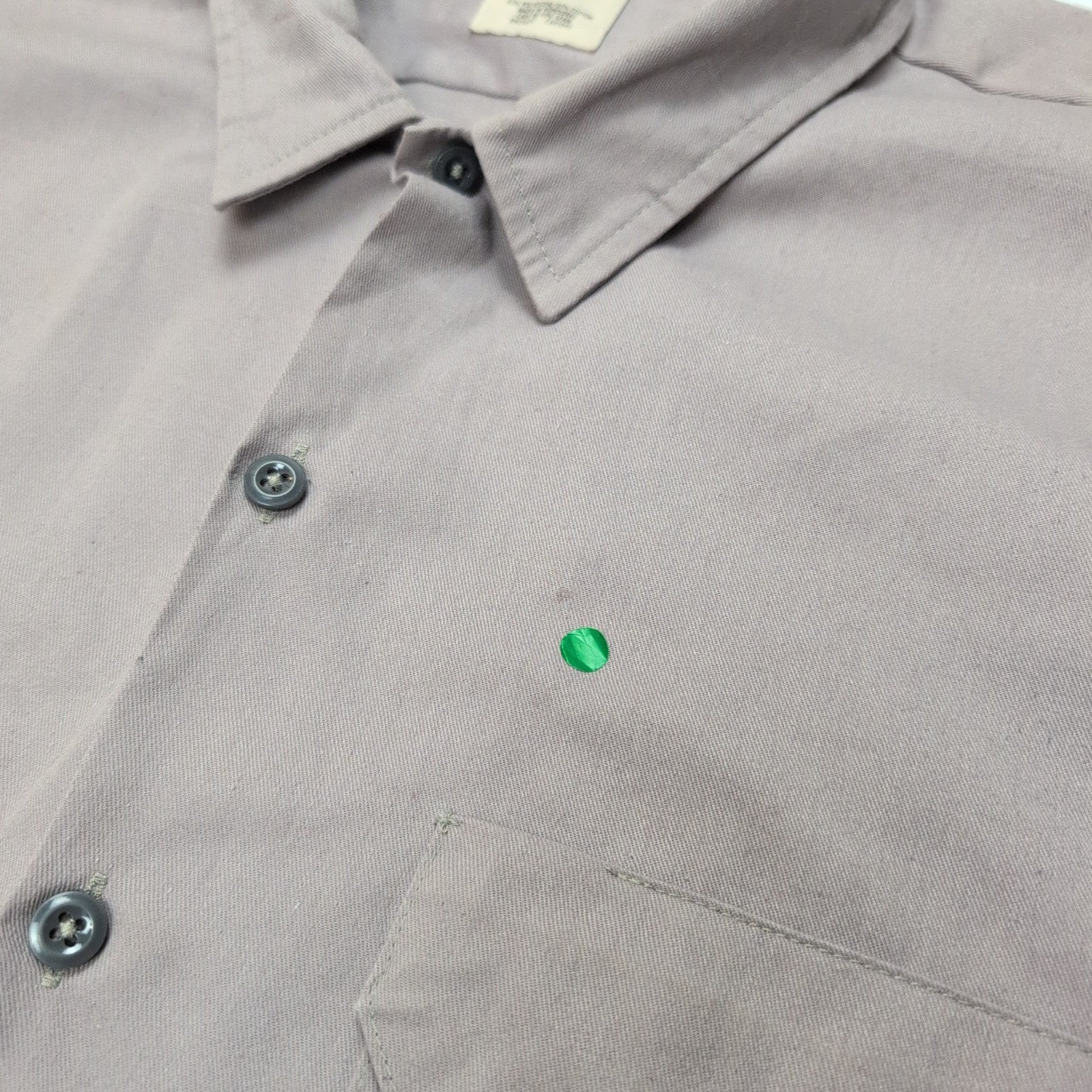 Chemise Dickies 2XL Crème Manches courtes 2 Poches Workwear Poche Stylo
