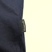 T-shirt Voi Jeans Co M Bleu Marine Logo Brodé 100% Coton Neuf Étiquette