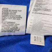 Veste Adidas Bleue Taille L Coupe Longue Sportswear Training Zippée - BEG