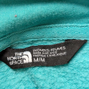 The North Face Sweat à Capuche Vert - Grand Logo Frontal - Taille M Femme