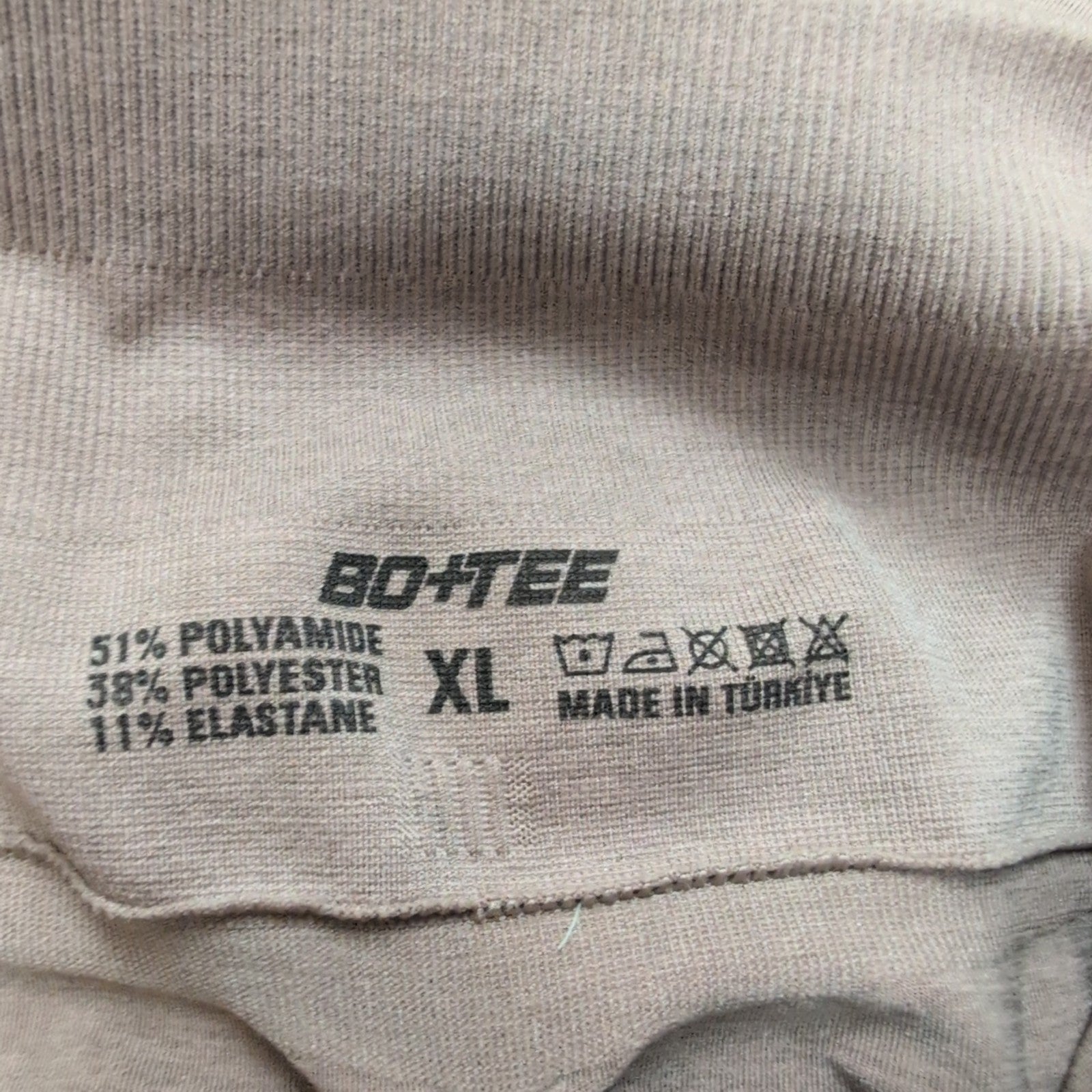 Short Sport Femme XL BO+TEE Marron Sans Coutures Stretch Neuf Étiquette