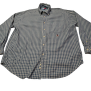 Chemise Tommy Hilfiger à carreaux taille M vintage taille plutôt XL #145msch