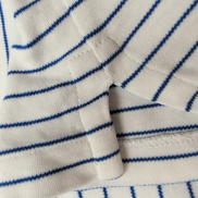 Polo Ralph Lauren Homme L Blanc Rayures Bleues Logo Blanc Polo Manches Courtes