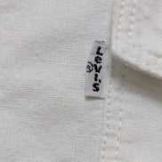 Chemise Levi's Blanche Coupe Slim Fit Manches Longues Taille L