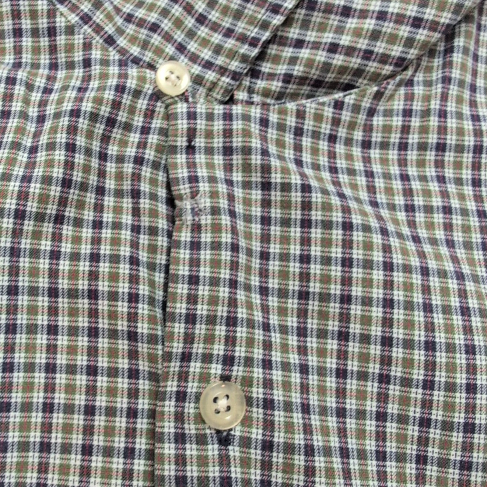 Chemise Polo Ralph Lauren Caldwell USA L Carreaux Rare Poche manches courtes