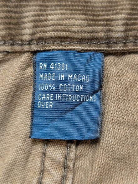 Pantalon Velours Côtelé Polo Ralph Lauren W38 L28 Beige Homme Vintage Jean