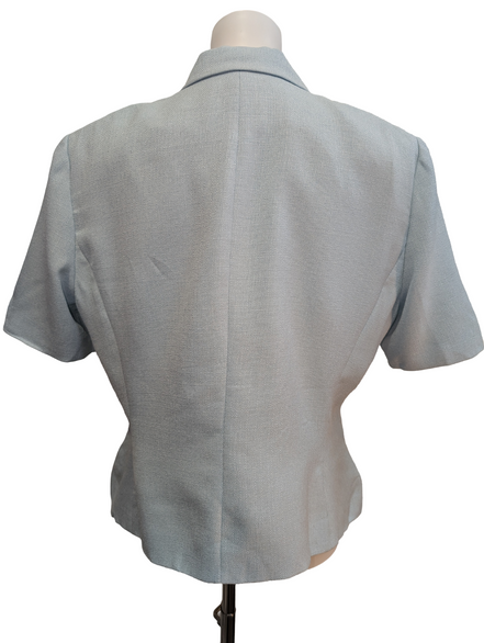 Veste Blazer femme Stresa Vert Menthe Manches Courtes Taille XL