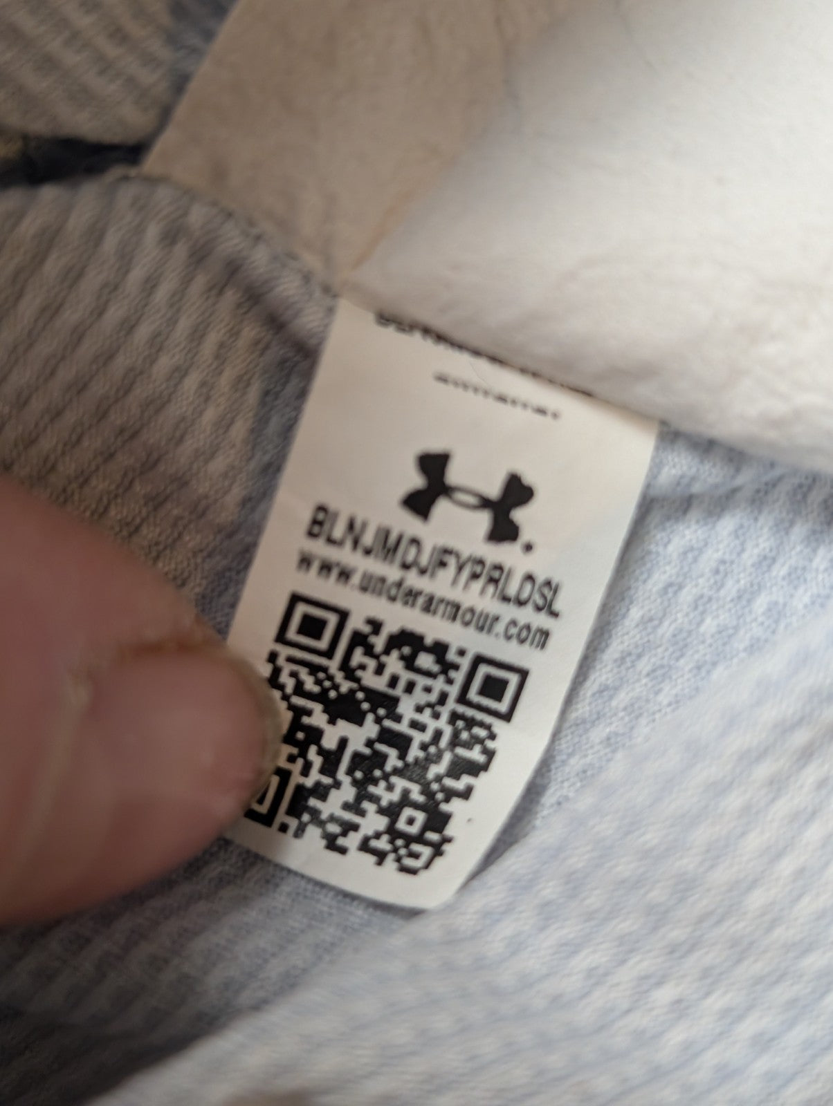 T-shirt de Sport Under Armour Gris Clair Homme Taille L