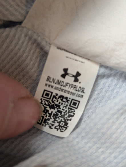 T-shirt de Sport Under Armour Gris Clair Homme Taille L