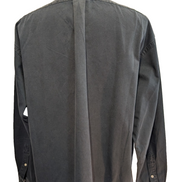 Chemise Ralph Lauren Homme XL XXL Noir Délavé Vintage Logo Violet Coupe Blake