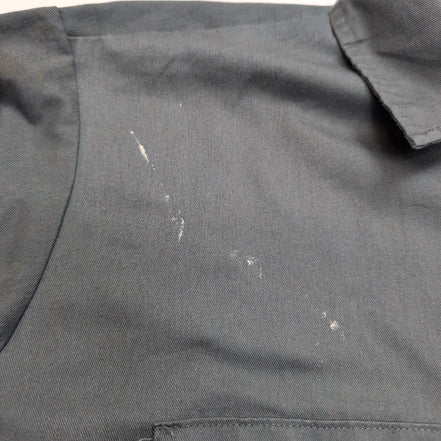 Chemise Dickies L Gris Workwear North American Roofing Vintage