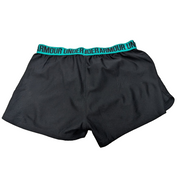 Short Under Armour HeatGear Noir & Vert - Femme Taille M